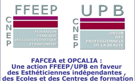 Action FFEEP/UPB en faveur des Esthéticiennes indépendantes , des Ecoles d’esthétique et des Centres de formation