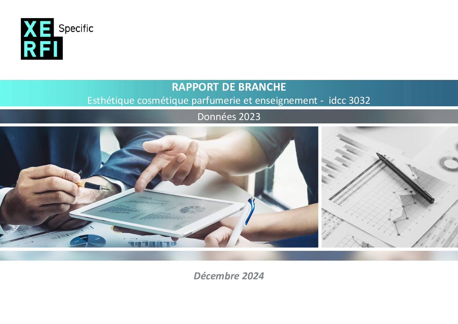Rapport de Branche – Esthétique 2024 (données 2023)